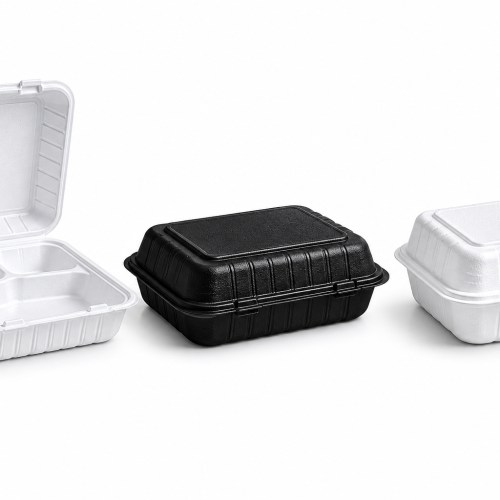 Hinged Salad Containers (8x8)