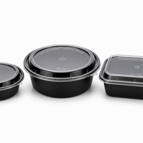 Hinged Salad Containers (8x8)
