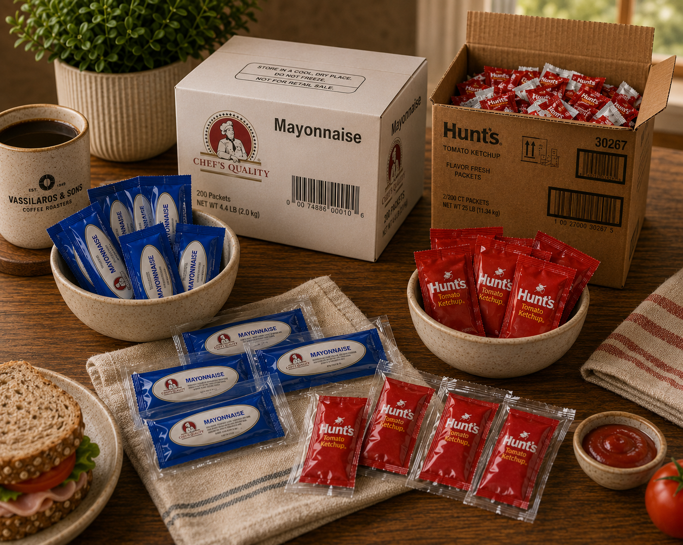 Mayonnaise Packets