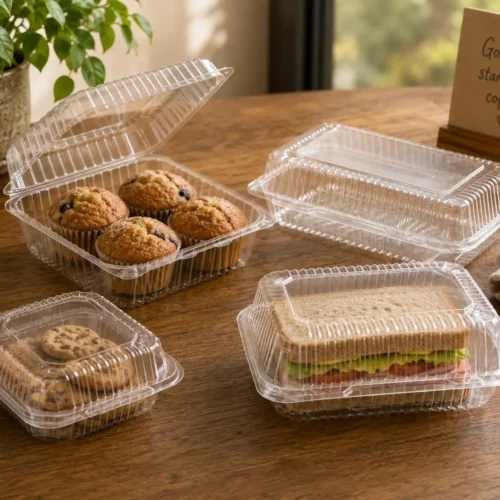 Locking Hinged Containers