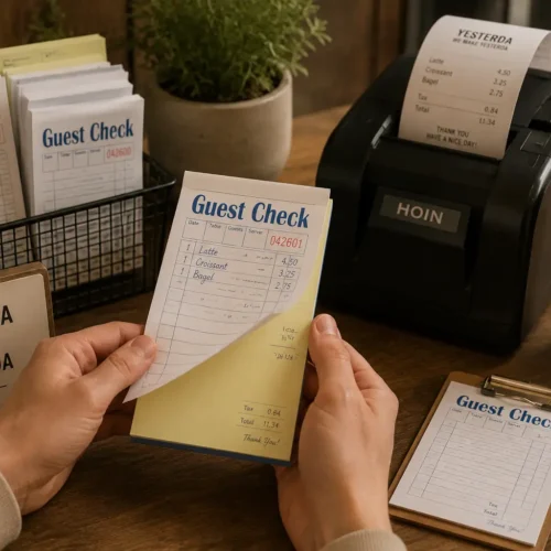 Checkbook / Waiter Pad