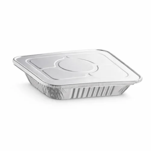 half size with the lid Full Size Aluminum Lid