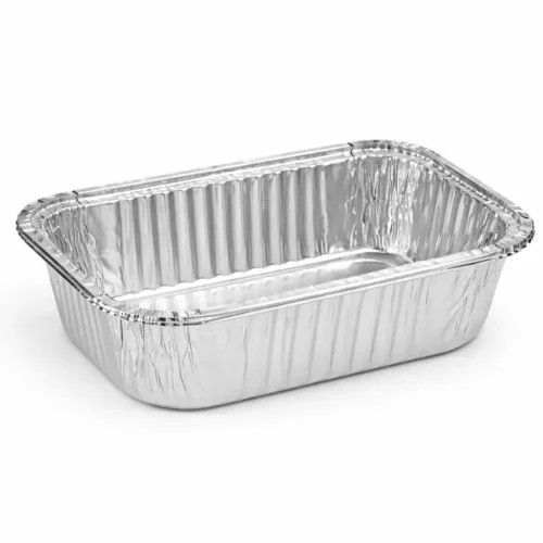 oblong 1 lb. 1 lb Oblong Aluminum Container