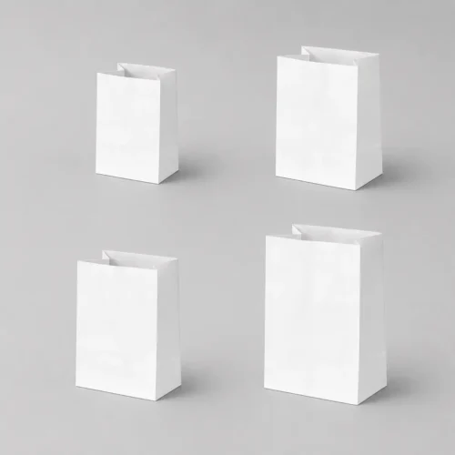 White Paper Bags